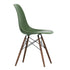Cadeira Eames em Plástico DSW / Base dark maple